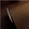 Tapete 3D-Effekt Geometrisch Modern Braun und Kupfer · 792525