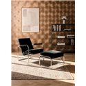 Geometrische Radial-Tapete Art Déco kupfer metallic ·  792526