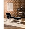 Papel pintado geométrico Art Déco cobre metalizado ·  792526