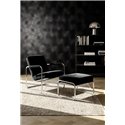Modernes 3D-Effekt Tapete schwarz mit Metallic-Glanz ·  792528