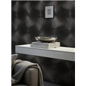 Modernes 3D-Effekt Tapete schwarz mit Metallic-Glanz ·  792528