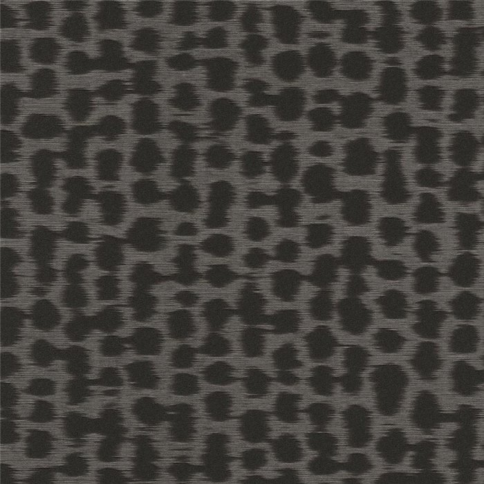 Leopard Glam Chic Tapete grau und schwarz ·  792536