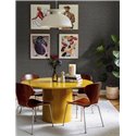 Papel pintado leopardo gris y negro ·  792536