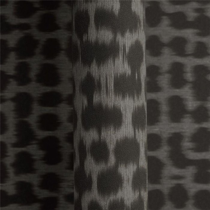 Leopard Glam Chic Tapete grau und schwarz ·  792536