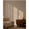 Tapete mit 3D-Rombenflechtmuster in Beige und Braun · 793131