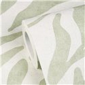 Botanische Blätter Tapete Salbeigrün ·  793142