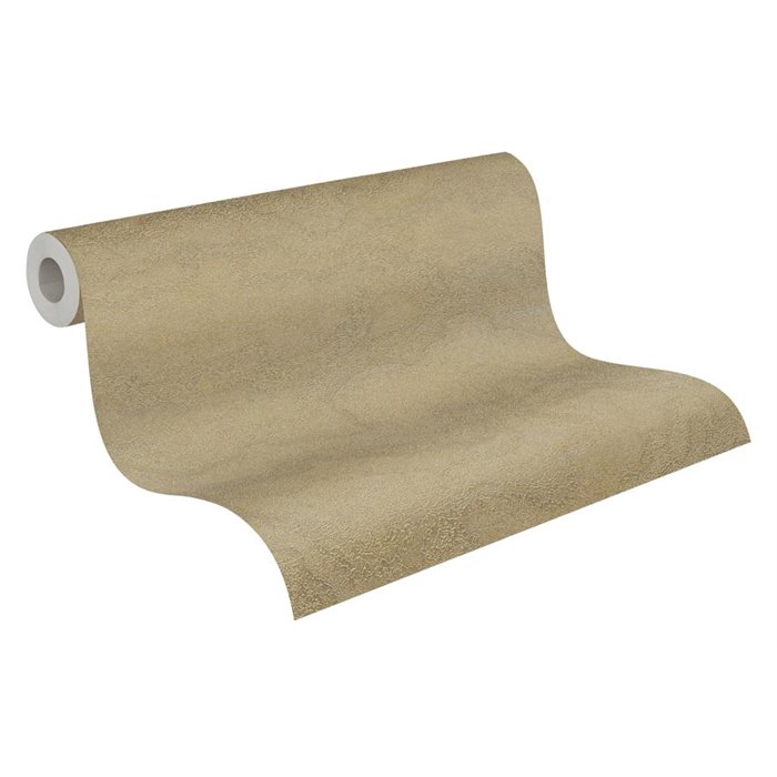 Goldener Marmor-Effekt Tapete mit Metallglanz ·  793161