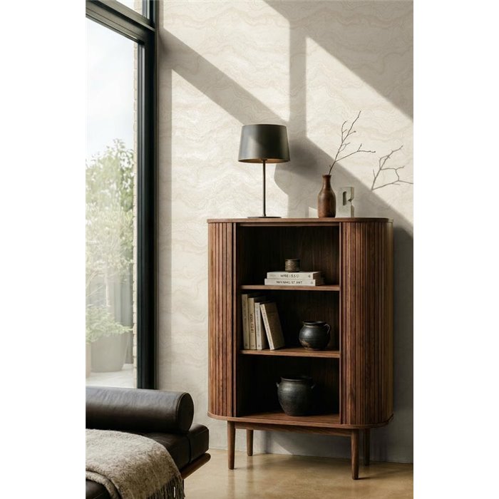 White marble effect contemporary wallpaper ·  793164