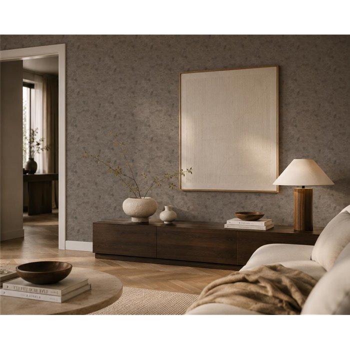 Tapete mit Betoneffekt in Steingrau und Braun ·  793181