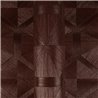 Hexagonal geometric wallpaper in brown and beige ·  793191