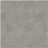 Tapete mit geometrischen Rauten grau metallisch · 793194