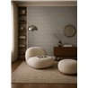 Geometric diamond wallpaper in metallic grey ·  793194