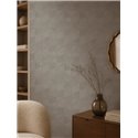 Tapete mit geometrischen Rauten grau metallisch ·  793194
