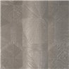 Geometric diamond wallpaper in metallic grey ·  793194