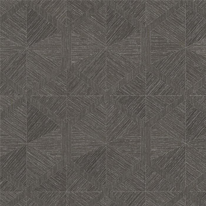3D geometrische Tapete grau und braun ·  793196