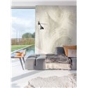 Abstract wall mural with sweeping circular brushstrokes · Khroma Poémas DG4CHA1011-1014