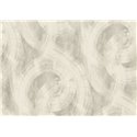 Abstract wall mural with sweeping circular brushstrokes · Khroma Poémas DG4CHA1011-1014