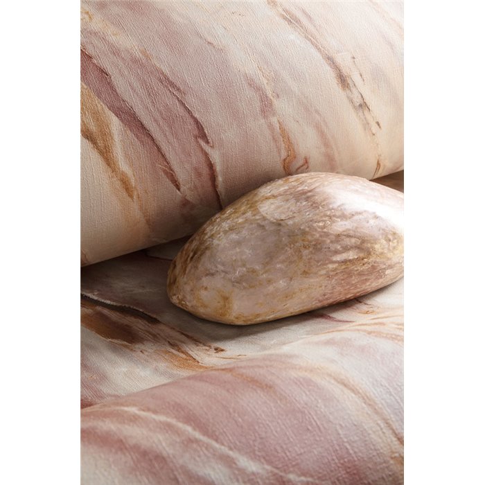Pink marble chevron wall mural · Khroma Caldera DGCAL2081-2082