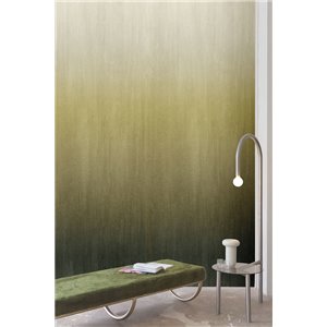 Mural panoramique dégradé vert olive et pétrole 2