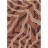 Mural de pared abstracto con vetas ondulantes · Khroma Caldera DGCAL4031-4032