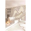Abstract geological contour wall mural · Khroma Erosion DGERO1031-1033
