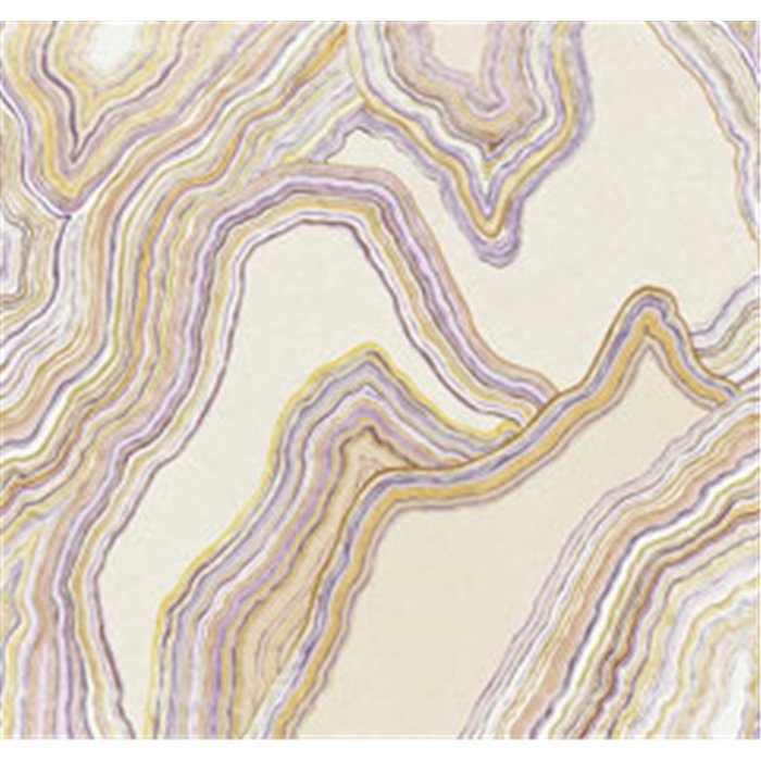 Abstraktes Wandbild mit geologischen Konturlinien · Khroma Erosion DGERO1031-1033