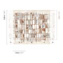Mural panoramique abstrait façon mosaïque aquarellée · Khroma Erosion DGERO2011-2013