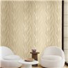 Sand-toned organic line wall mural