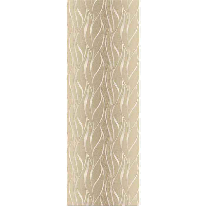 Sand-toned organic line wall mural · Khroma Ray DGRAY104