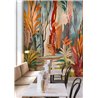 Botanisches Wandbild mit malerischer Waldszene · Khroma Ray DGRAY2011-2014