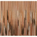Mural panoramique abstrait à stries verticales moka · Khroma Serica DGRIC1011-1013