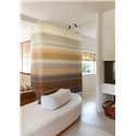 Warm horizontal abstract wall mural · Khroma Serica DGRIC201
