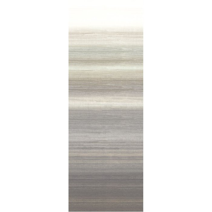 Abstract wall mural with soft horizontal bands · Khroma Serica DGRIC202