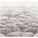 Soft cherry blossom hills wall mural · Khroma Traces DGTRA5031-5033