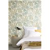 Papel pintado hojas tropicales en tonos pastel · Khroma Romance ROM005