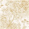 Papel pintado jungla dorada exótica · Khroma Amazone ZON203