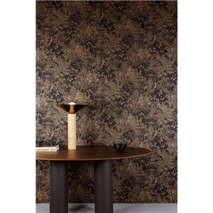 Papel pintado con escenas naturales en cobre 2