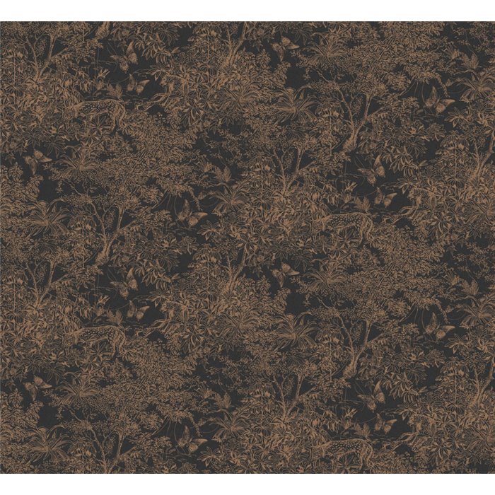 Wallpaper with copper natural scenes · Khroma Amazone ZON204