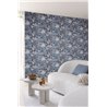 Papel pintado de lujo con paisajes selváticos y tonos azul grisáceo · Khroma Amazone ZON501