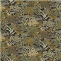 Papel pintado de jungla tropical en tonos oliva · Khroma Amazone ZON505