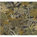 Papier peint jungle tropicale tons olive · Khroma Amazone ZON505