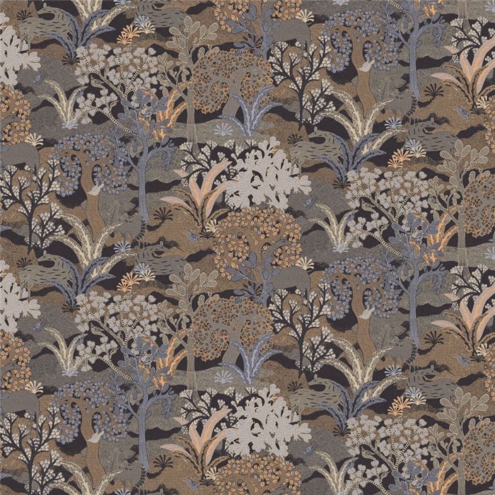 Dark Tones Tropical Jungle Wallpaper · Khroma Amazone ZON506