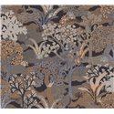 Papel pintado selva tropical en tonos oscuros · Khroma Amazone ZON506