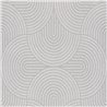 Papier peint arches géométriques en beige clair et gris doux · Khroma The Texture Book EAR604