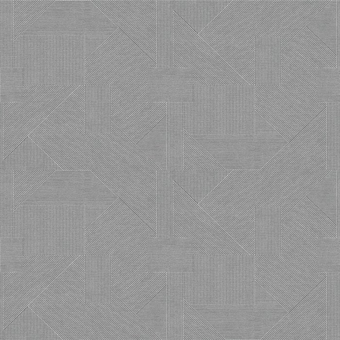 Geometrische zeitgenössische graue Tapete · Khroma The Texture Book PRI403