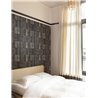 Geometric Mosaic Wallpaper Grey and Black · Khroma The Texture Book SUM301