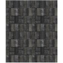 Geometrische Mosaik-Tapete Grau und Schwarz · Khroma The Texture Book SUM301