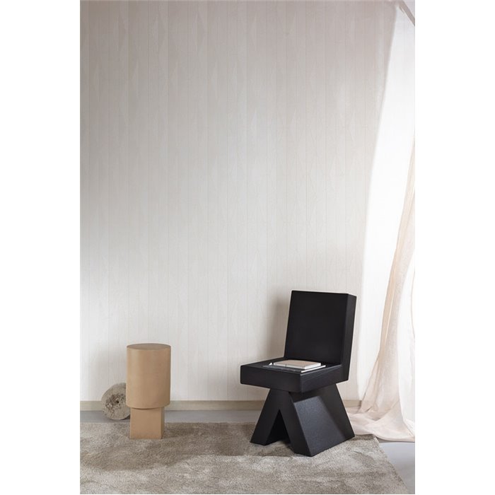 Minimalistische Tapete mit geometrischem Muster in Hellbeige · Khroma The Texture Book YSA301