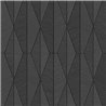 Papier peint géométrique gris foncé et noir · Khroma The Texture Book YSA303