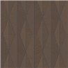 Papier peint géométrique contemporain marron et bleu · Khroma The Texture Book YSA306